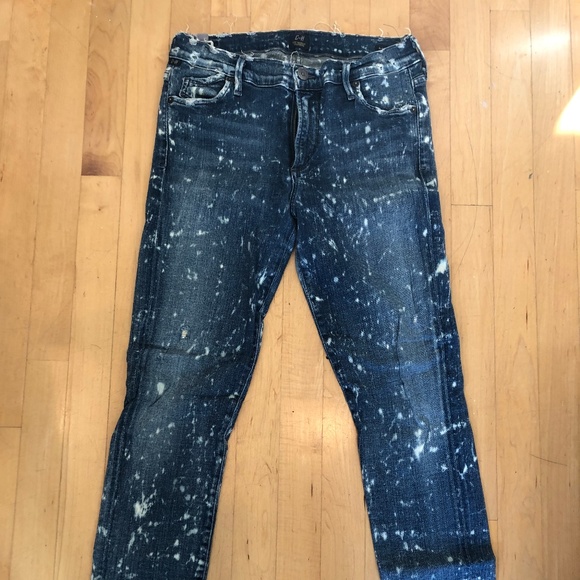 Citizens of Humanity Denim - Citizens of Humanity Rocket Paint Speckled Jeans